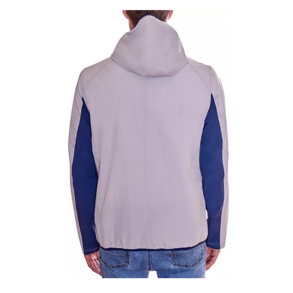 Boundless Men’s Rain Jacket Windbreaker Color Block Size S - Picture 8 of 11